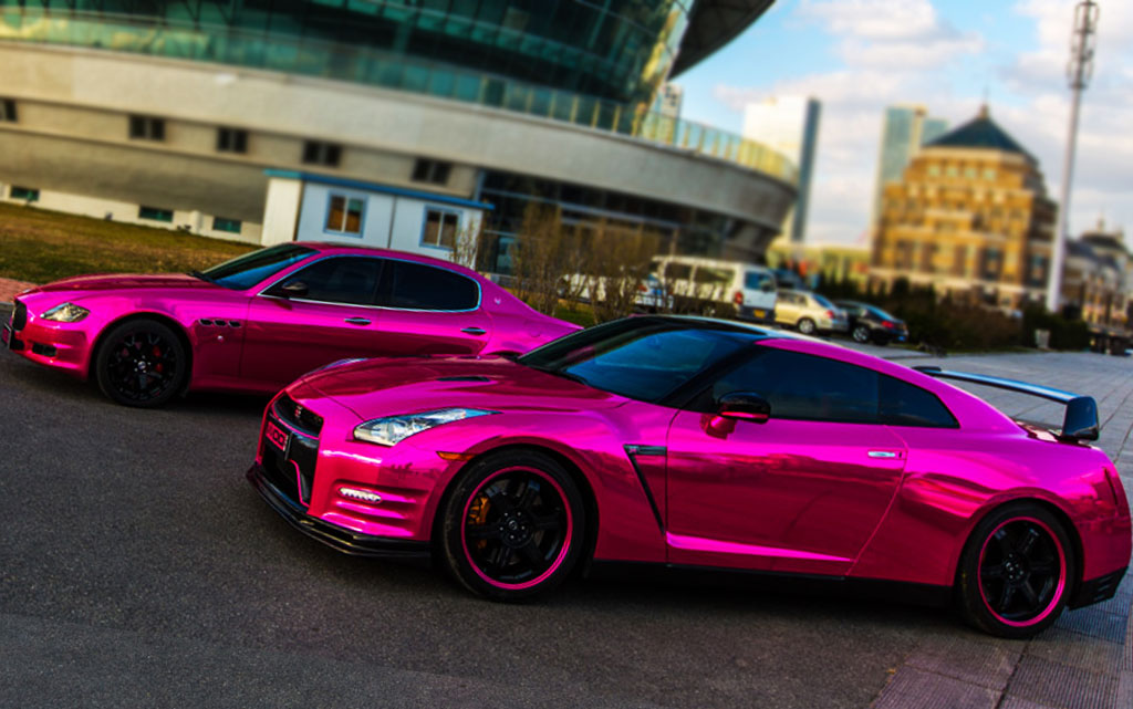 Pink wrap